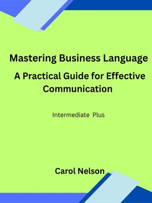 cover image of Mastering Business Language